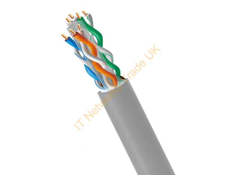 4XCAT6A1000RGR - 4Xem 4Xcat6A1000Rgr Networking Cable Gray 12007.9" (305 M) Cat6A