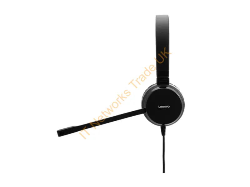 4XD0S92991 - Lenovo Pro Wired Stereo VOIP Headset Head-band Office/Call center Black