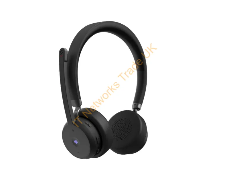 4XD1M80020 - Lenovo Wireless Voip Headset Head-Band Office/Call Center Bluetooth Black