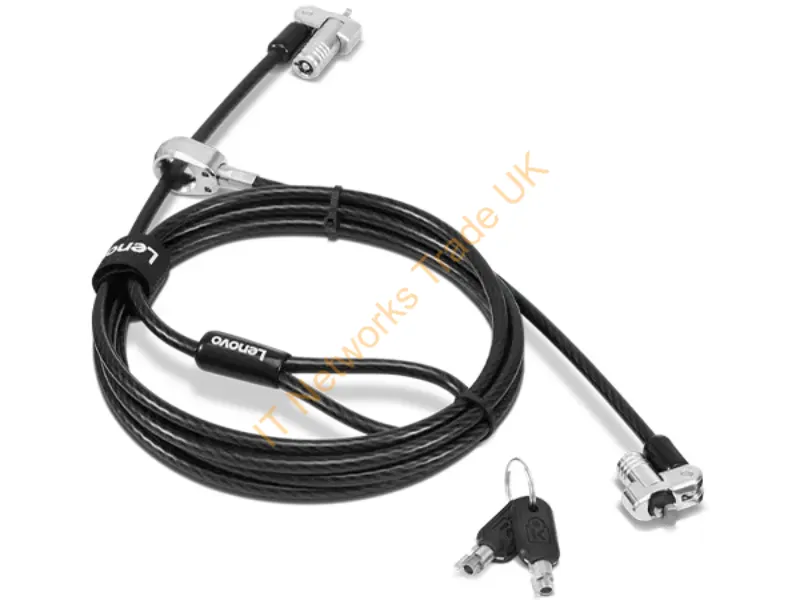 4XE1B81919 - Lenovo 4Xe1B81919 Cable Lock Black 70.9" (1.8 M)