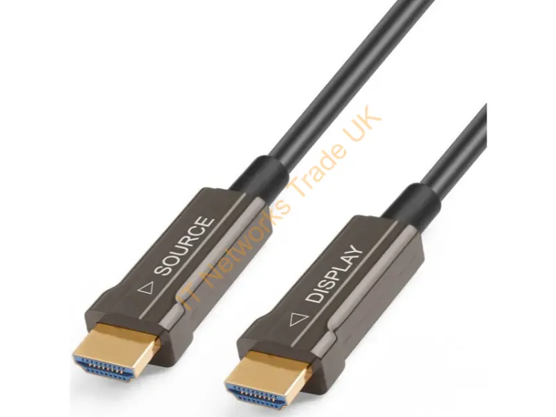 4XFIBERHDMI25M8K - 4Xem 4Xfiberhdmi25M8K Hdmi Cable 984.3" (25 M) Hdmi Type A (Standard) Black