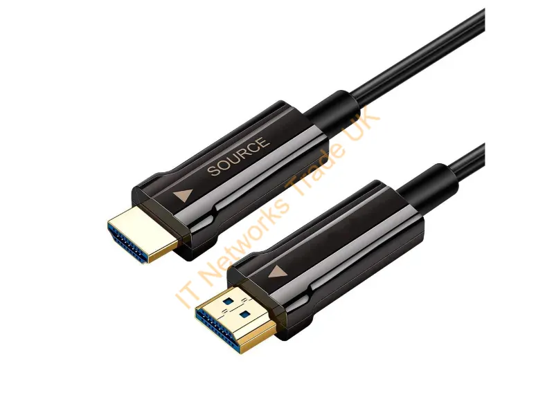 4XFIBERHDMI35M8K - 4Xem 4Xfiberhdmi35M8K Hdmi Cable 1378" (35 M) Hdmi Type A (Standard) Black