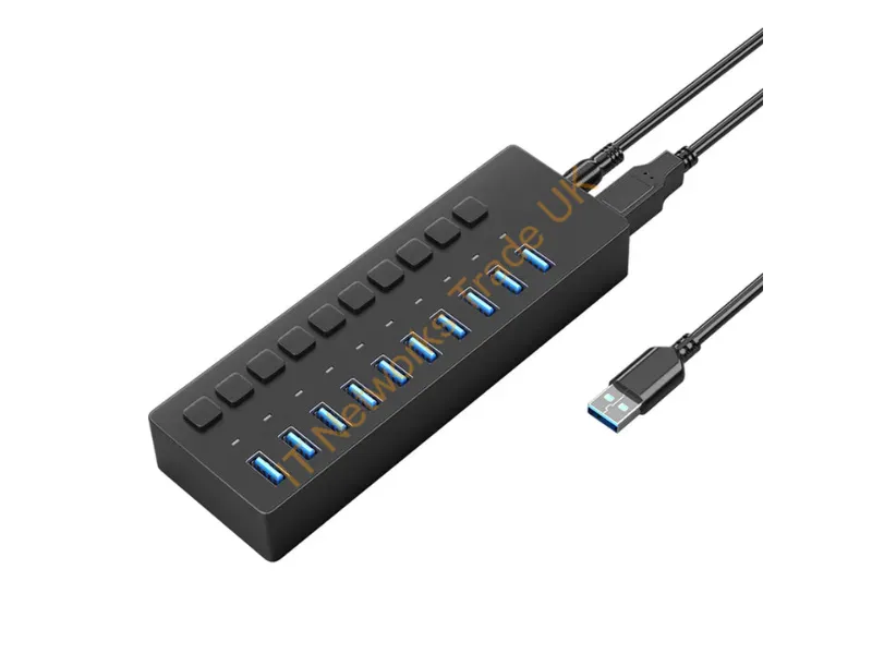 4XH710 - 4Xem 4Xh710 Interface Hub Usb 3.2 Gen 1 (3.1 Gen 1) Type-B 5000 Mbit/S Gray