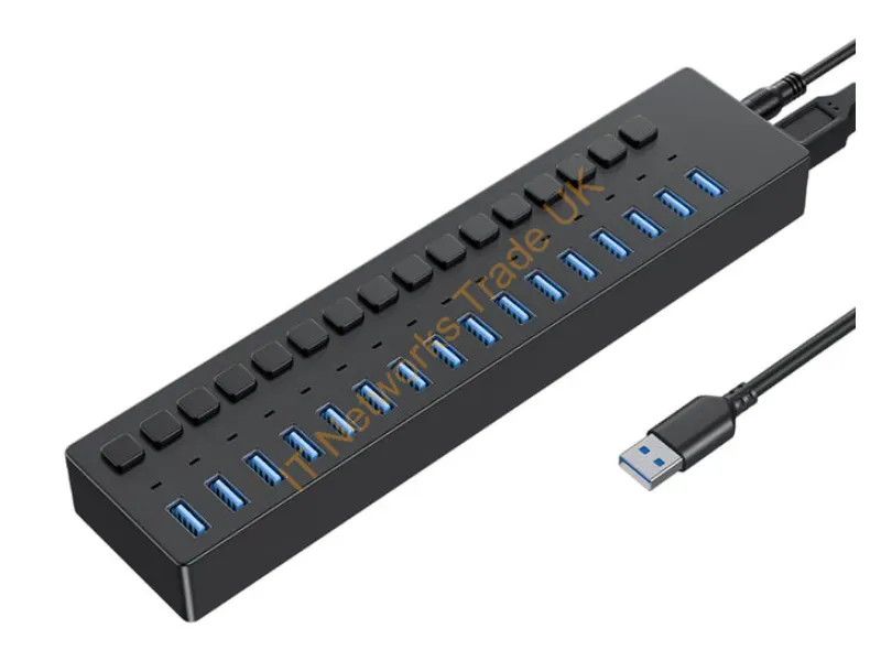 4XH716 - 4Xem 4Xh716 Interface Hub Usb 3.2 Gen 1 (3.1 Gen 1) Type-B 5000 Mbit/S Gray
