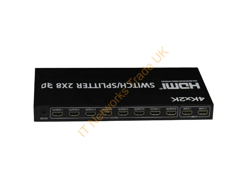 4XHDMI2X84K - 4Xem 4Xhdmi2X84K Video Splitter Hdmi 8X Hdmi