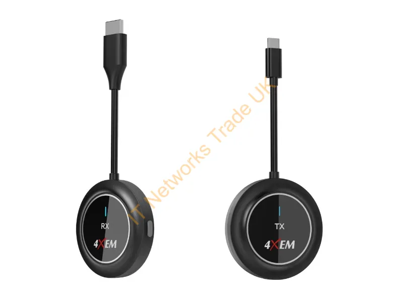 4XHDMIWL4KPD - 4Xem 4Xhdmiwl4Kpd Wireless Display Adapter Hdmi/Usb Full Hd Dongle