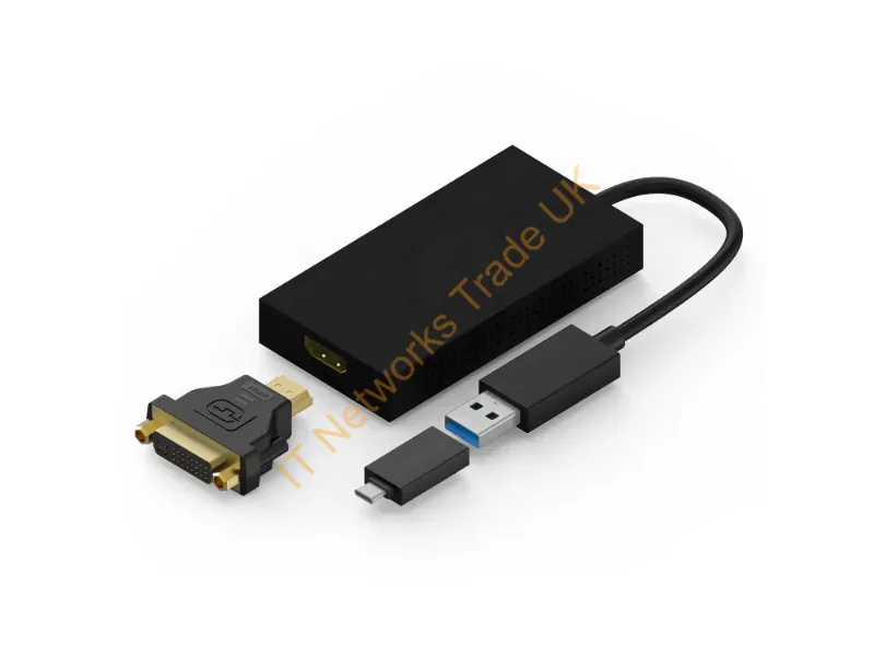 4XUG7601H - 4Xem 4Xug7601H Usb Graphics Adapter 3840 X 2160 Pixels Black