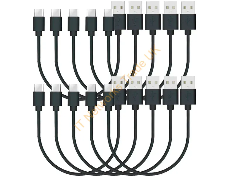 4XUSBAUSBC30CMB10PK - 4Xem 4Xusbausbc30Cmb10Pk Usb Cable Usb 2.0 11.8" (0.3 M) Usb A Usb C Black