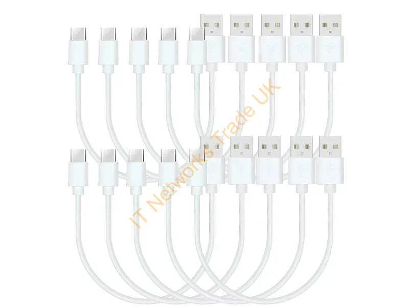 4XUSBAUSBC30CMW10PK - 4Xem 4Xusbausbc30Cmw10Pk Usb Cable Usb 2.0 11.8" (0.3 M) Usb A Usb C White