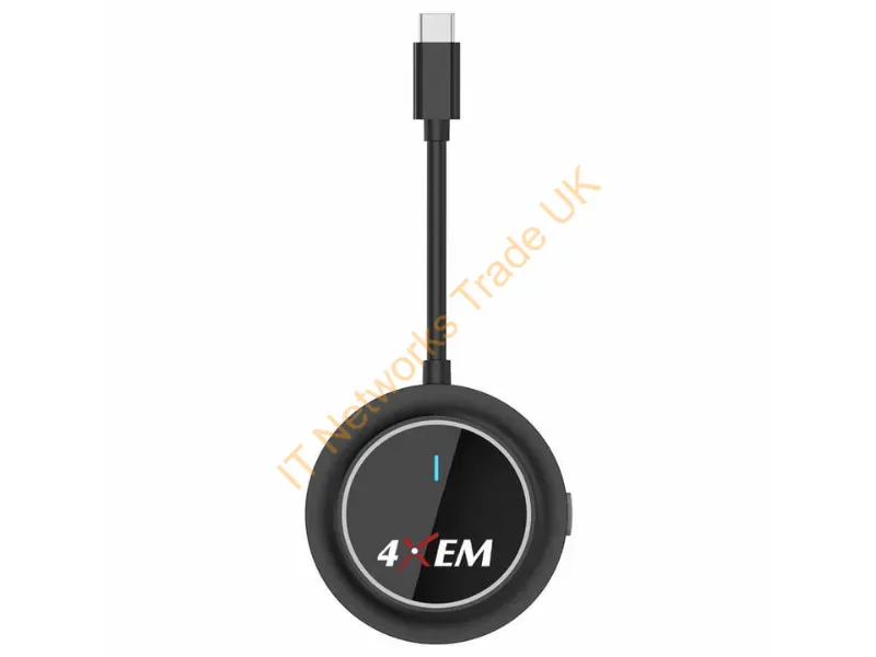 4XUSBCPDWL1080PB - 4Xem 4Xusbcpdwl1080Pb Wireless Display Adapter Usb Full Hd Dongle