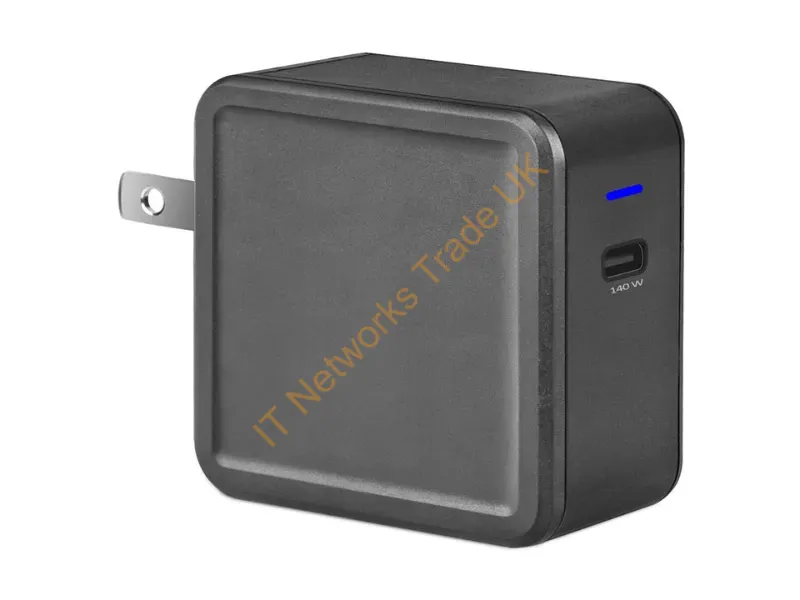 4XUSBCPOWER140W - 4Xem 4Xusbcpower140W Mobile Device Charger Universal Black Ac Fast Charging Indoor
