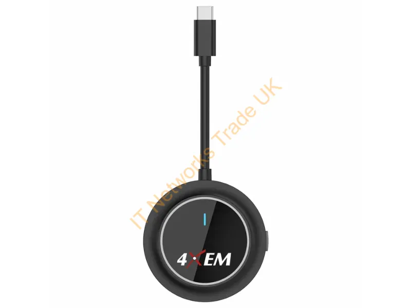 4XUSBCWL1080PB - 4Xem 4Xusbcwl1080Pb Wireless Display Adapter Usb Full Hd Dongle