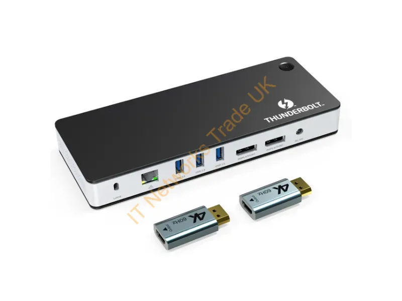 4XUTD21H - 4Xem 4Xutd21H Notebook Dock/Port Replicator Wired Thunderbolt 3 Black, Gray