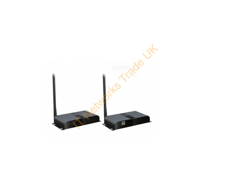 4XWLSVGA200M - 4Xem 4Xwlsvga200M Av Extender Av Transmitter & Receiver Black