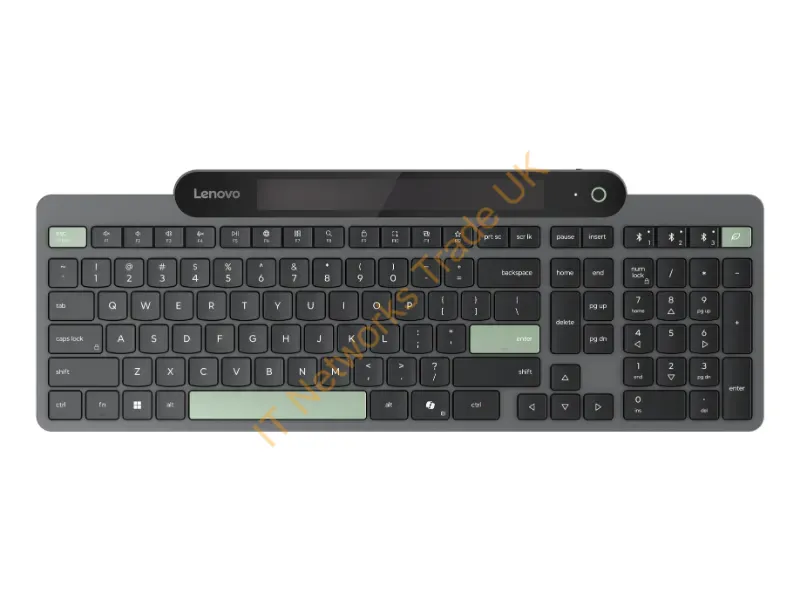 4Y41R69489 - Lenovo 4Y41R69489 Keyboard Home/Office Bluetooth English Black, Green