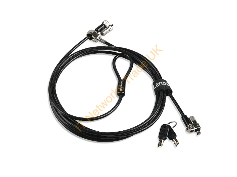 4Z10P40248 - Lenovo 4Z10P40248 Cable Lock Black 98.4" (2.5 M)