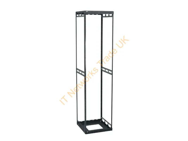 5-37-26 - Middle Atlantic Products 5-37-26 Rack Cabinet 37U Freestanding Rack Black