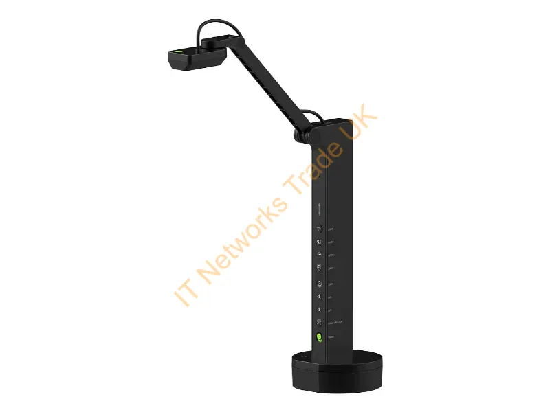 5-929-2-08-00 - Ipevo Vz-X Ultra Document Camera Black 1/3.06" Cmos Usb/Hdmi/Wi-Fi