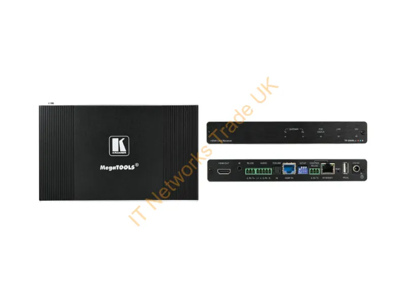 50-00010290 - Kramer Electronics Tp-594Rxr Network Receiver Black