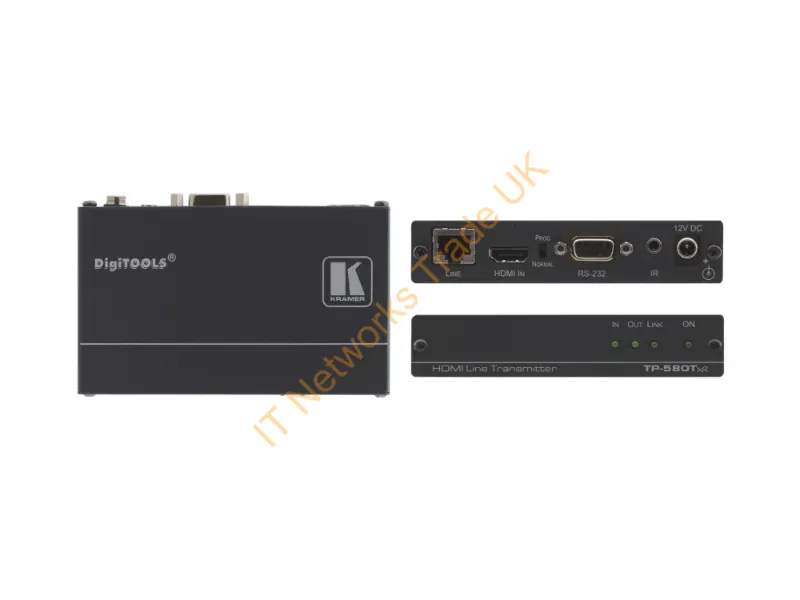 50-80021190 - Kramer Electronics Tp-580Txr Av Extender Av Transmitter Black