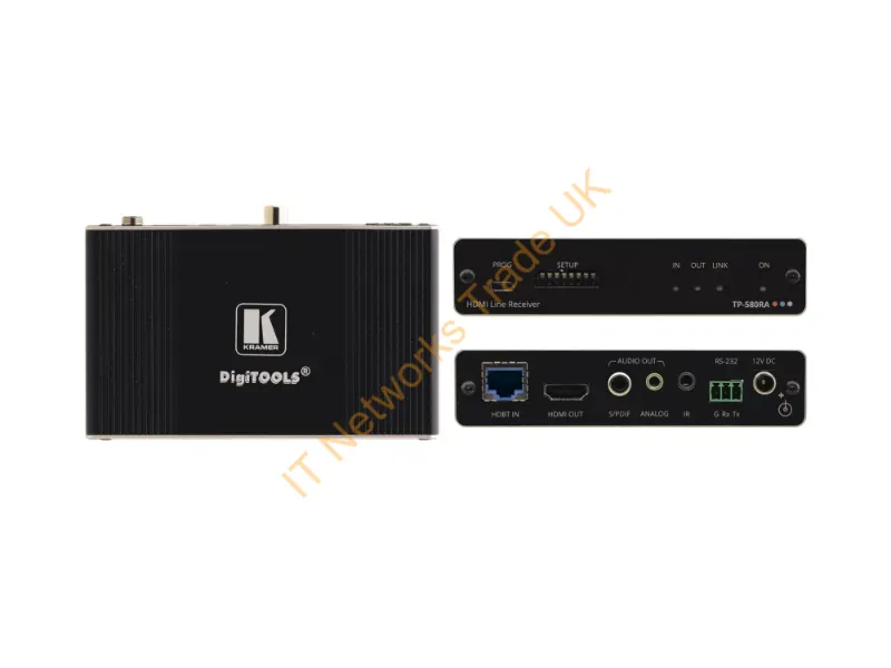 50-8048601090 - Kramer Electronics Tp-580Ra Av Extender Av Receiver Black