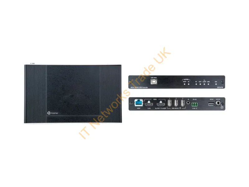 50-80572390 - Kramer Electronics Ext3-Tr Av Transmitter & Receiver Black