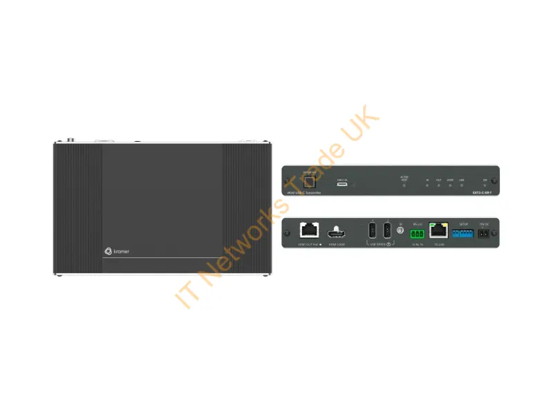 50-80579090 - Kramer Electronics Ext3-C-Xr-T Av Receiver Black