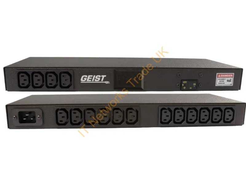 50012 - Vertiv Geist Bre160-0020/16 Power Distribution Unit (Pdu) 16 Ac Outlet(S) 0U Black