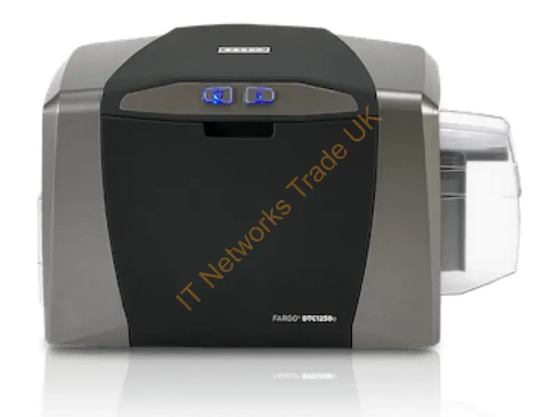 50020 - Fargo Dtc1250E Single Side Printer,Eth,Int Prt