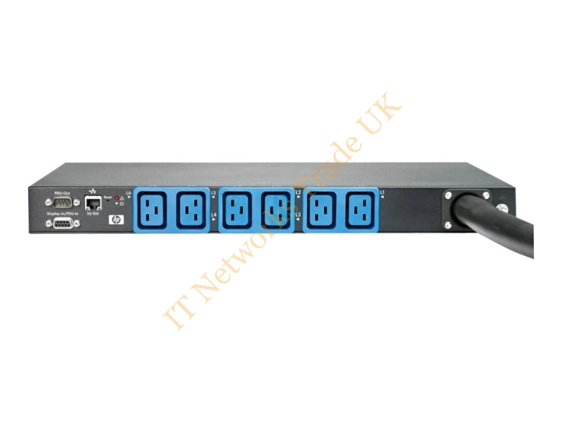500501-001 HP 230V 32A 7.3kVA 6 X C19 Outlet Intel -ligent Modular Power Distribution Unit