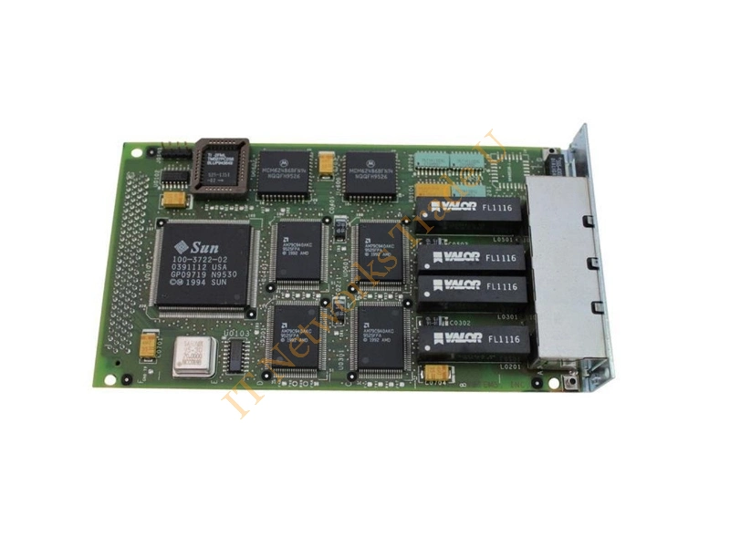 501-2062 Sun SBUS Quad 10 Base-T Ethernet CONTROLLER Card Network Adapter