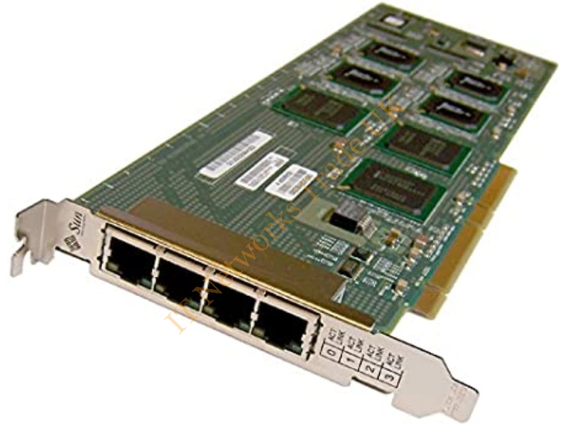 501-6522 Sun Quad Gigabit PCI Ethernet Card Network Adapter
