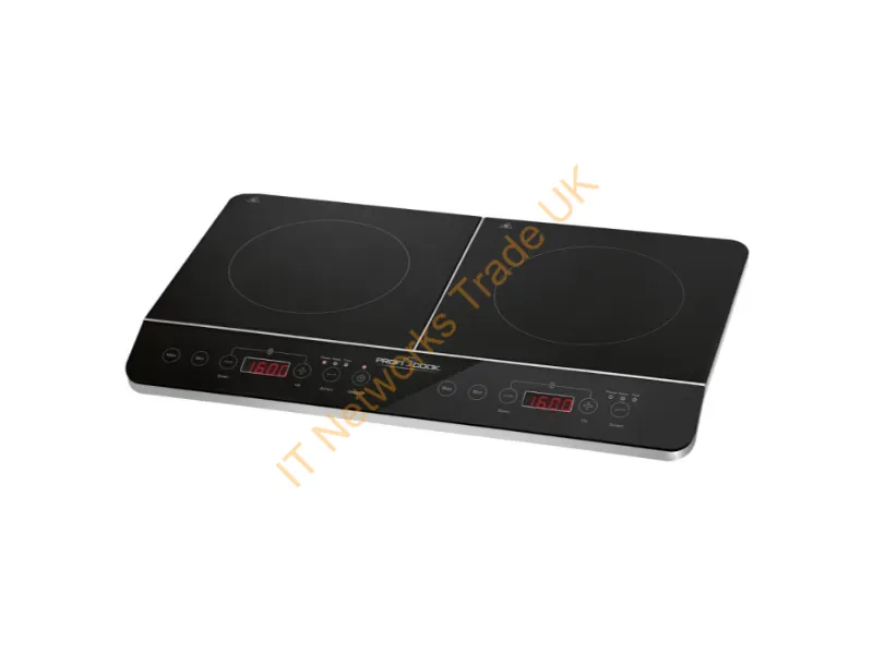 501067 - ProfiCook PC-DKI 1067 Black Countertop 60.5 cm Zone induction hob 2 zone(s)