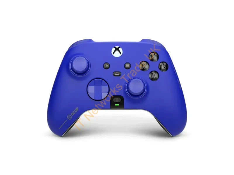 504-178-04-002-NA - Scuf Gaming Instinct Pro Black, Blue Bluetooth/Usb Gamepad Analogue / Digital Android, Mac, Pc, Xbox One, Xbox One S, Xbox One X, Xbox Series S, Xbox Series X, Ios