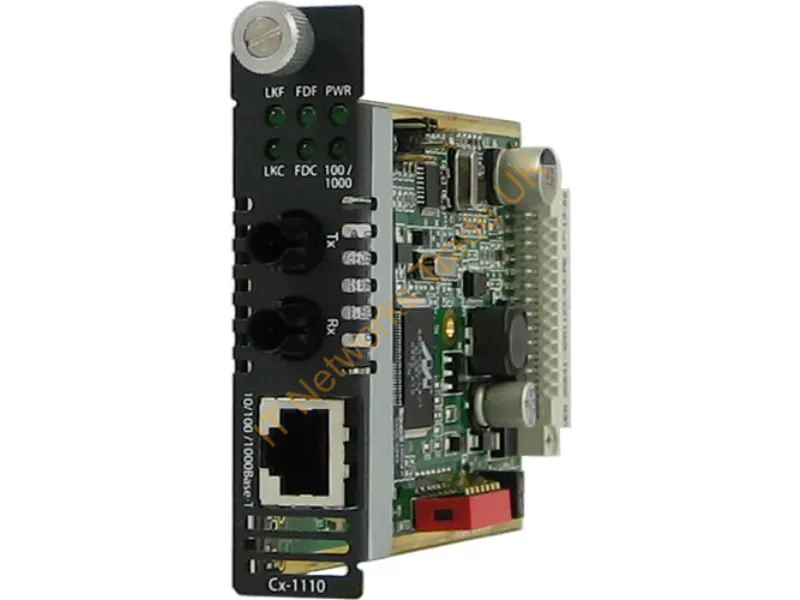 5041980 - Perle C-1110-M2St2 Network Media Converter Internal 1000 Mbit/S 1310 Nm Multi-Mode