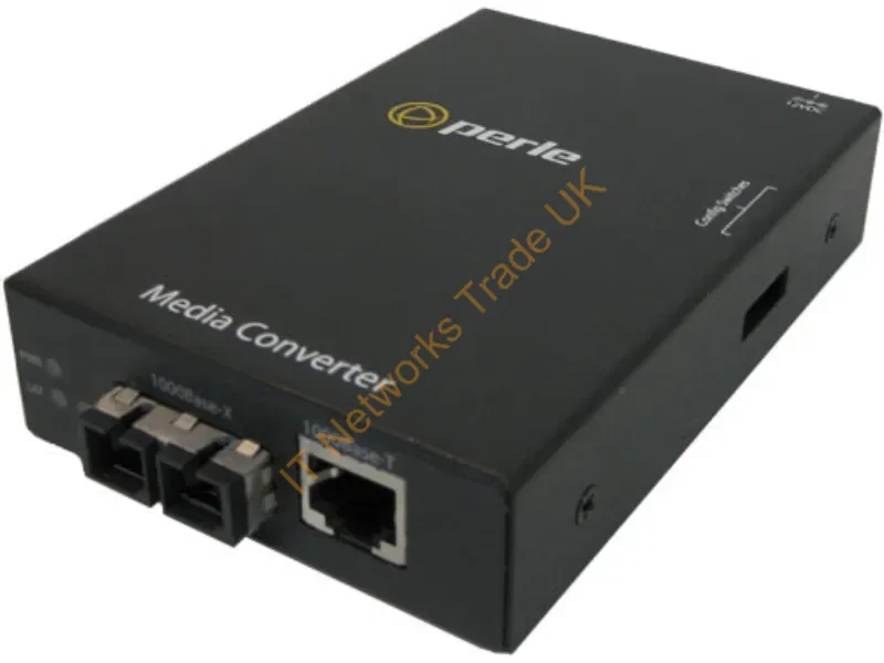 5050094 - Perle S-1000-S2Sc40 Network Media Converter 1000 Mbit/S 1310 Nm Single-Mode