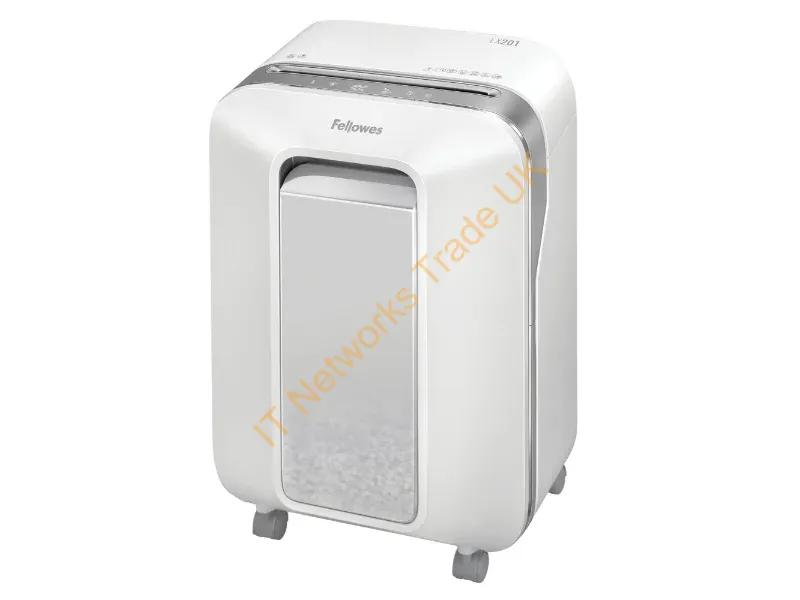 5050101 - Fellowes Powershred LX201 Micro-Cut Shredder white
