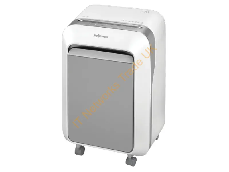 5050301 - Fellowes LX Series Powershred LX21 paper shredder Micro-cut shredding Grey, White