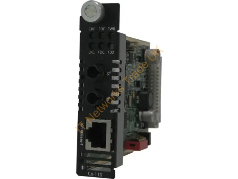 5052400 - Perle Cm-110-M2St2 Network Media Converter Internal 100 Mbit/S 1310 Nm Multi-Mode