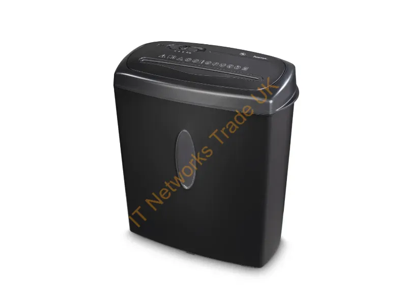 50543 - Hama Home X10CD paper shredder Cross shredding 72 dB 22 cm Black