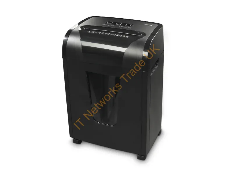 50549 - Hama Premium M10 paper shredder Micro-cut shredding 62 dB 22 cm Black