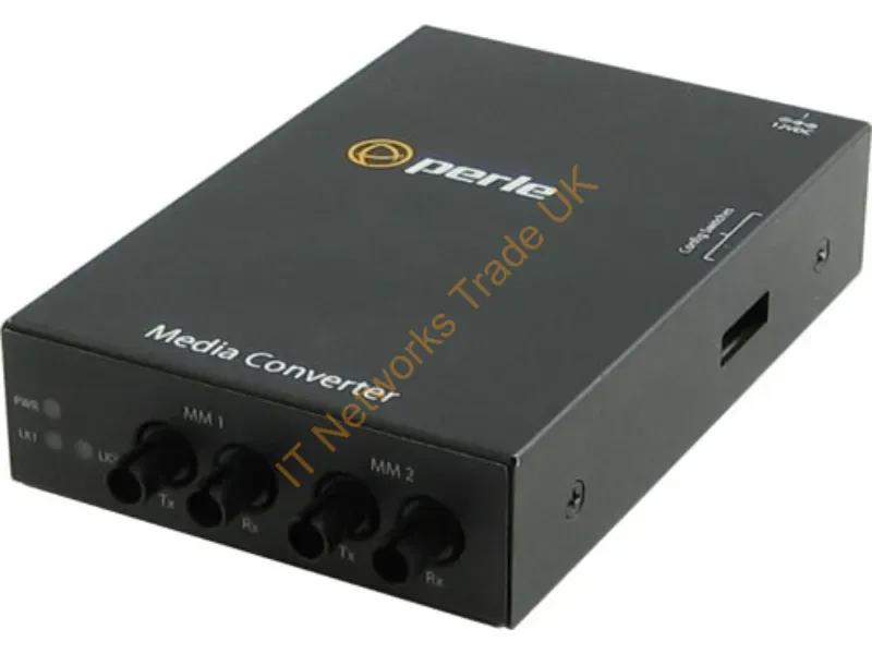 5060014 - Perle S-100Mm-M2St2 Network Media Converter 100 Mbit/S 1310 Nm Multi-Mode