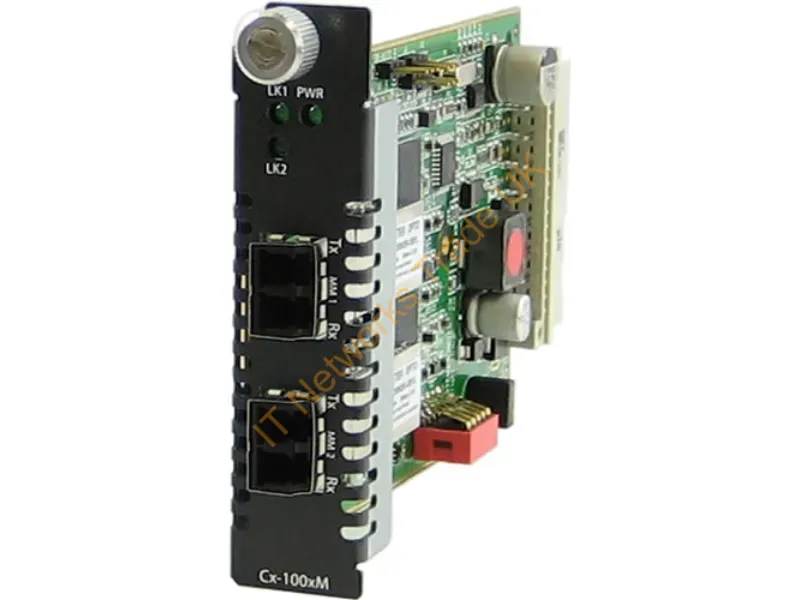 5062020 - Perle Cm-100Mm-M2Lc2 Network Media Converter Internal 100 Mbit/S 1310 Nm Multi-Mode