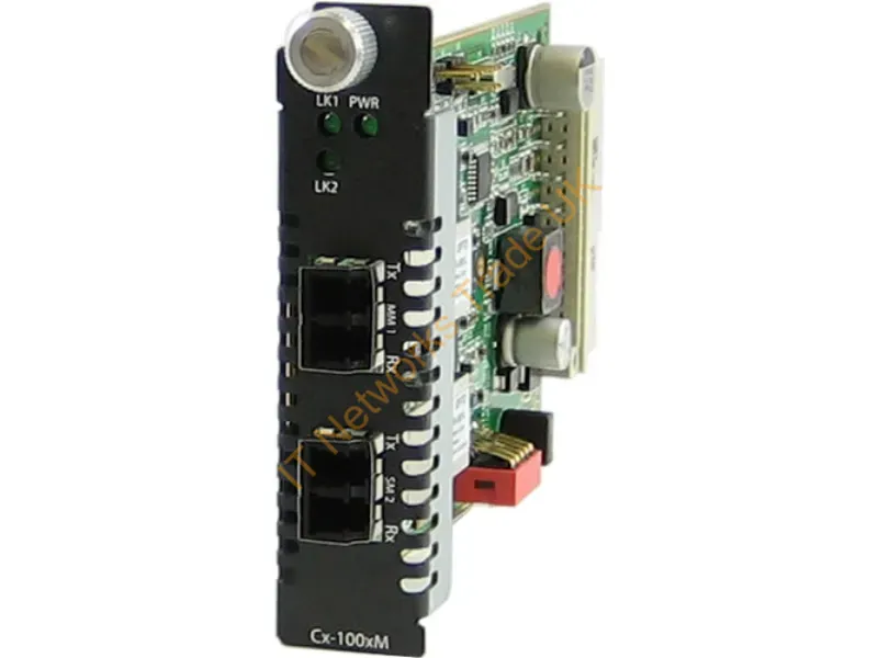5062050 - Perle Cm-100Mm-S2Lc20 Network Media Converter Internal 100 Mbit/S 1310 Nm Multi-Mode, Single-Mode