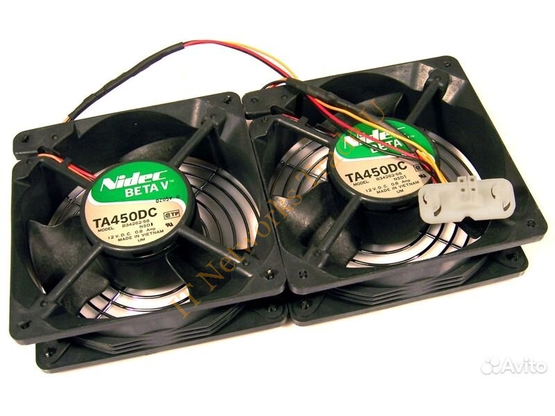 5065-1607 HP B34262-58 DC 12v NSD 0.8a Dual Fan Assembly Cooling Fan