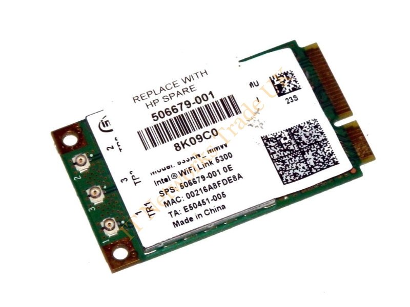 506678-001 HP PCI-Express Mini PCI 802.11a/b/g/n WiFi Link 5100 Wireless Lan (WLAN) Network Adapter for 2730P/2530P Laptop Wireless LAN Card