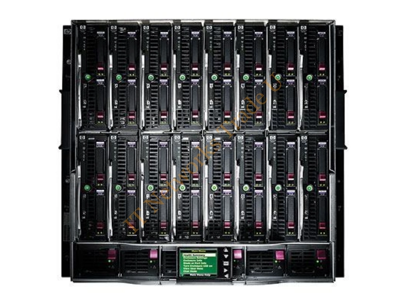 507014-B21 HP Blc7000 Single-phase Enclosure W/2 Power Supplies And 4 Fans Rack-mountable Power Supply Network Storage System