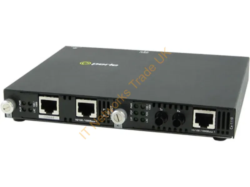 5070644 - Perle Smi-1110-S2St10 Network Media Converter 1000 Mbit/S 1310 Nm Multi-Mode, Single-Mode