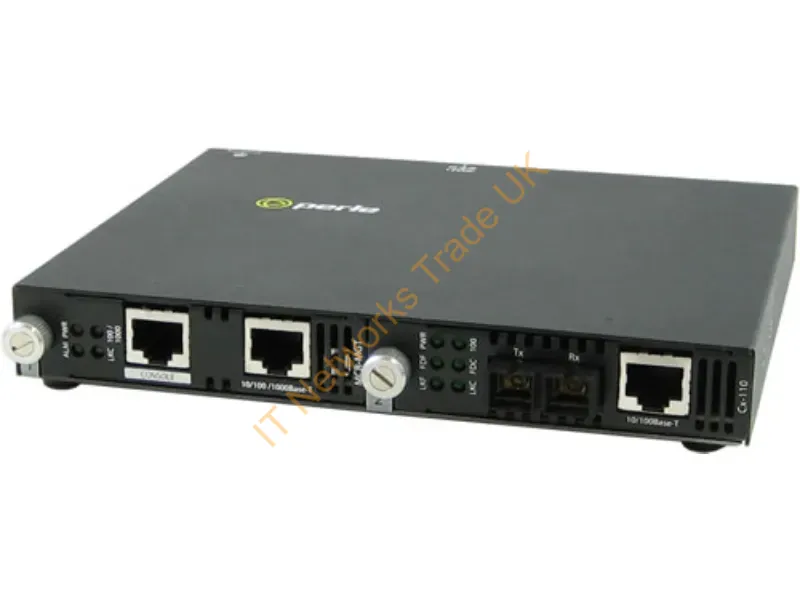 5070934 - Perle Smi-110-S2Sc20 Network Media Converter 100 Mbit/S 1310 Nm Single-Mode