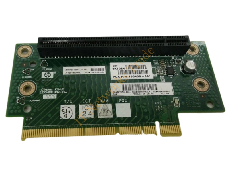 507258-001 HP PCI-Express x16 Riser Card for ProLiant DL180 G6 Server Server Accessory